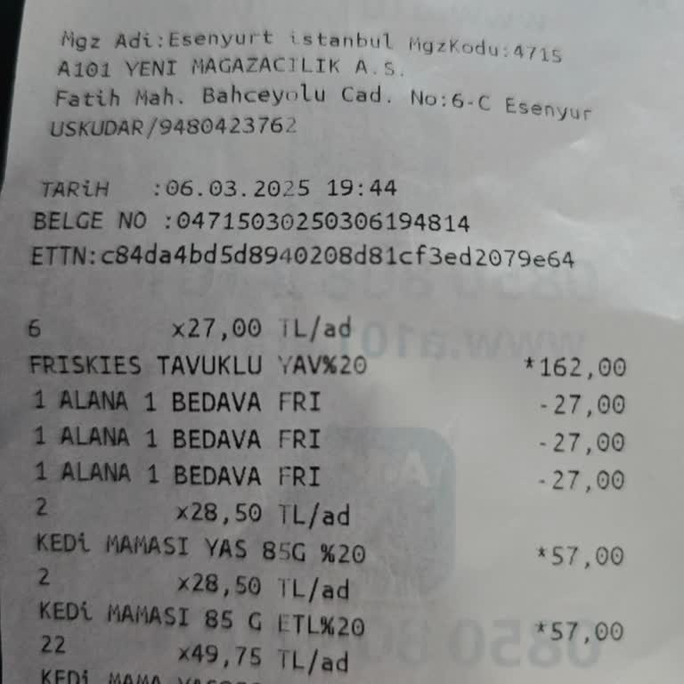 Katalog İndirimi Gerçekleşmedi