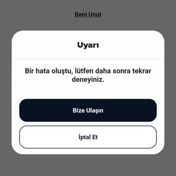 Uygulama Erişim Sorunu Ve Para Görüntüleme Problemi