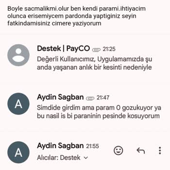 Uygulama Erişim Sorunu Ve Para Görüntüleme Problemi