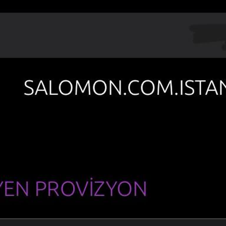 Salomon Alışverişinde Bilgilendirme Eksikliği Ve Ödeme Sorunu