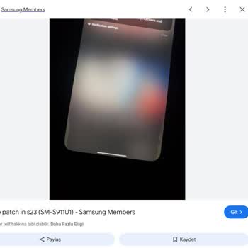 Samsung Galaxy S23'te Ekran Sorunu Ve Müşteri Hizmetleri Hayal Kırıklığı
