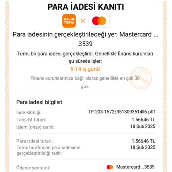 Para İadesi Sorunu Ve Banka Arasında Kalan Müşteri