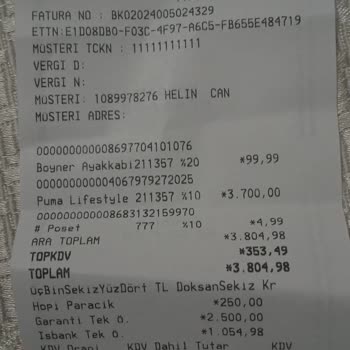 Puma Ayakkabı Boyner'de Hayal Kırıklığı Yarattı