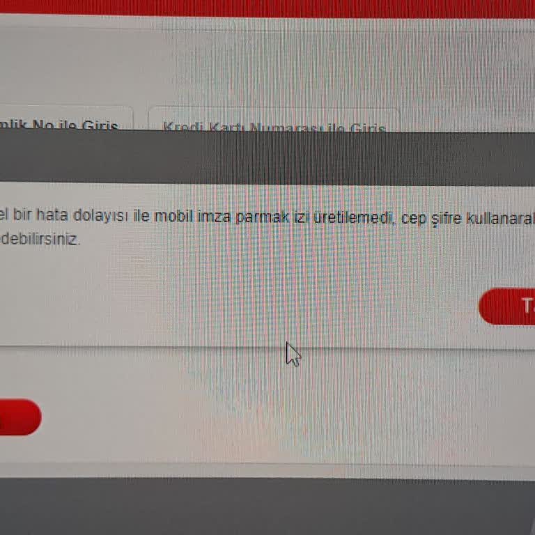 Akbank İnternet Şubesine Giriş Sorunu