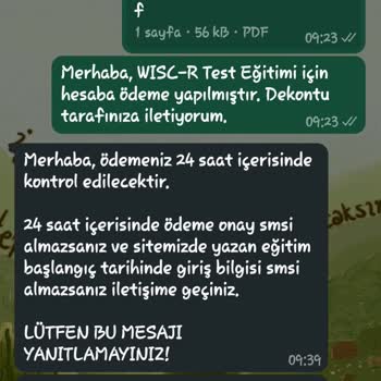 Eğitim Kursu Kayıt Sorunu Ve Ücret İadesi Talebi