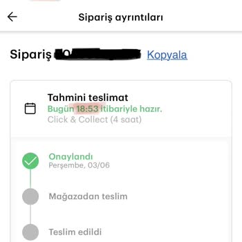 Click&Collect Hizmetinde Güvenlik Ağına Takılan Sipariş Sorunu