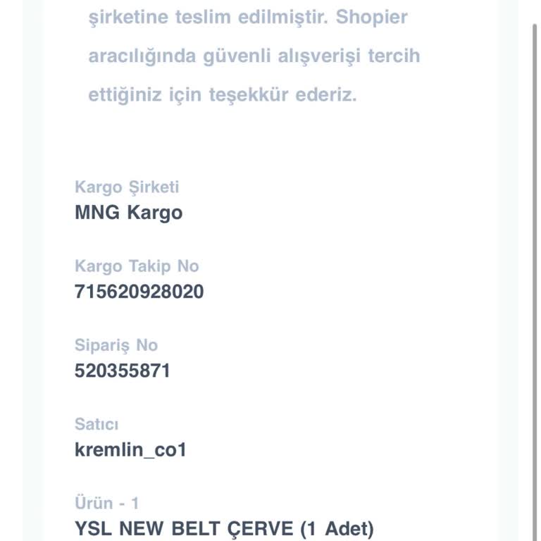 Shopier'de Ürün İadesi Yapamıyorum: Kremlinco'dan Kalitesiz Alışveriş