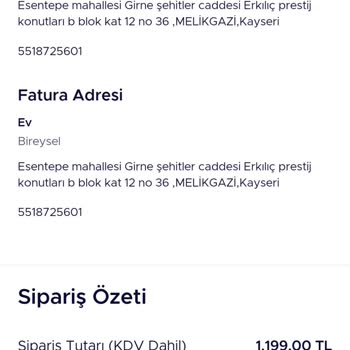 Teslim Edilmeyen Ürün Ve Yanıltıcı Kargo Süreci