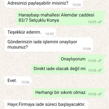 Teslim Alınmadan İade Edilemeyen Ürün Sorunu
