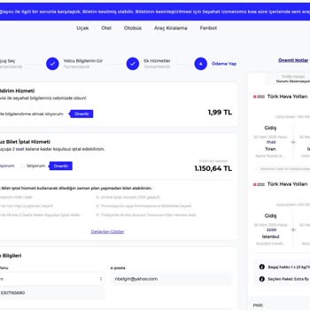 THY İle Uçuş Rezervasyonunda Yaşanan Fiyat Ve İptal Sorunları