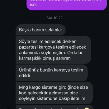 Sipariş Sonrası İletişim Ve Stok Sorunları