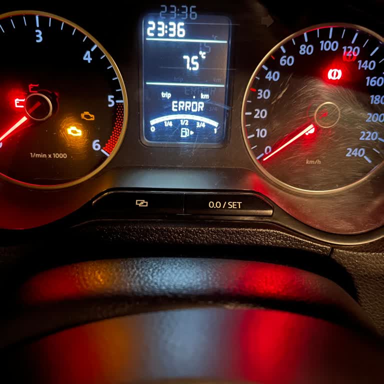 Yeni Aldığım Volkswagen Polo'da Kadran Hatası