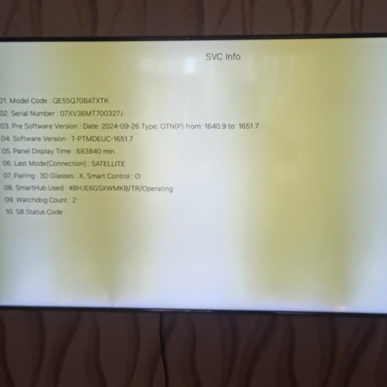 Media Markt'tan Aldığım Samsung TV'de Erken LED Arızası