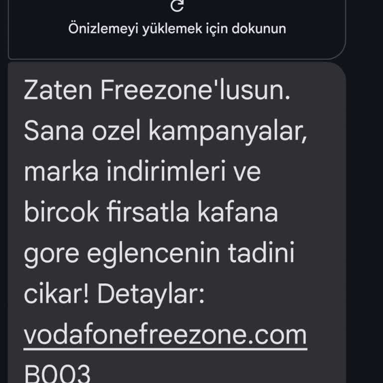 FreeZone Kampanya Sorunu Çözülmüyor