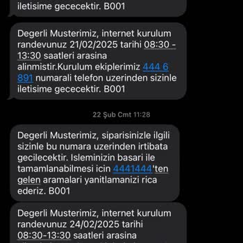 İnternet Bağlantısı İçin Sürekli Ertelenen Randevular