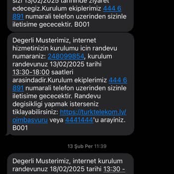 İnternet Bağlantısı İçin Sürekli Ertelenen Randevular