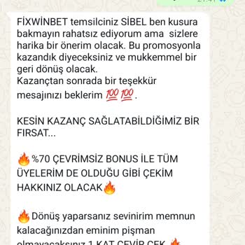 Fixwin Bette Mağduriyeti: Ödeme Yapılmadı
