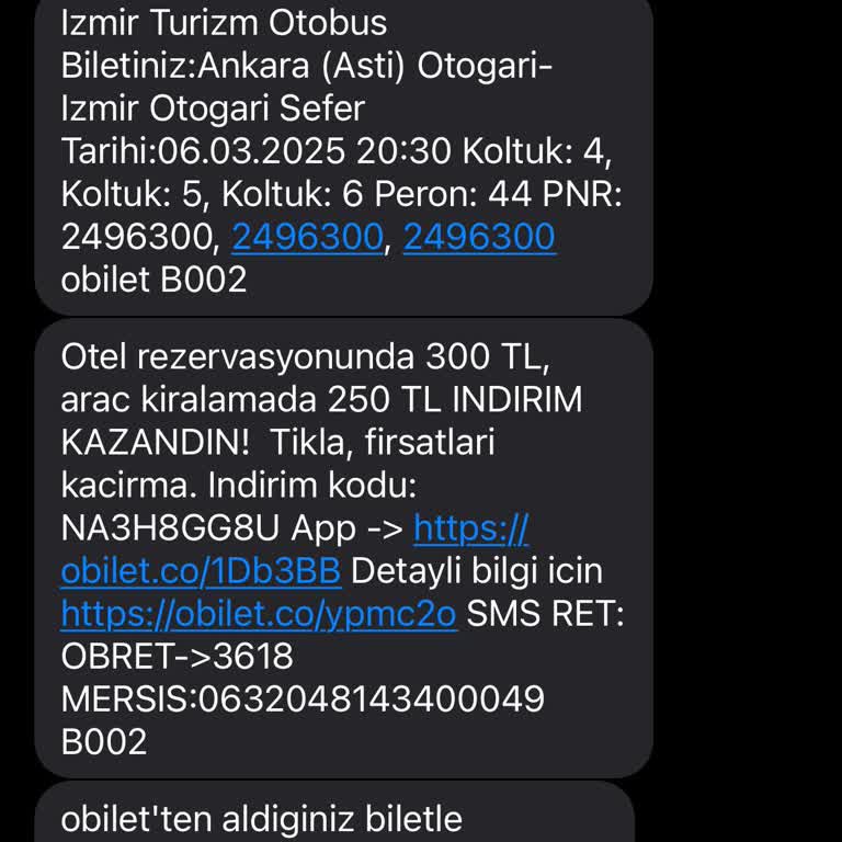 Seyahat İptali Mağduriyeti