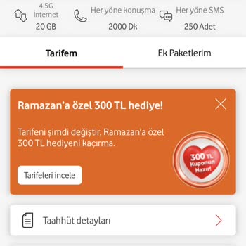 Yanlış Faturalandırma: Vodafone'da Beklenmedik Yüksek Ücret