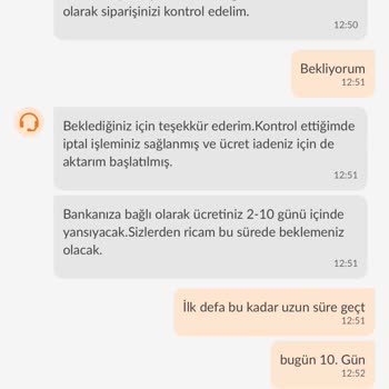Trendyol İade Sürecinde 13 Gündür Bekliyorum