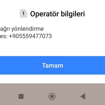 05559477073 Telefon Numarası Yönlendirme Sorunu