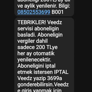 İzinsiz Abonelik Ve Fatura Yansıması