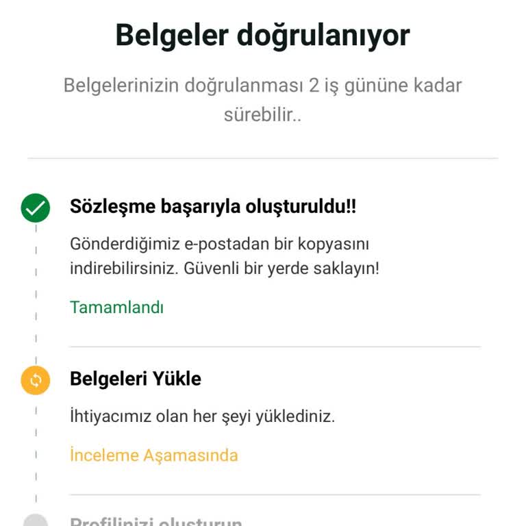 Yemeksepeti Üyelik Başvurusunda Uzayan İnceleme Süreci