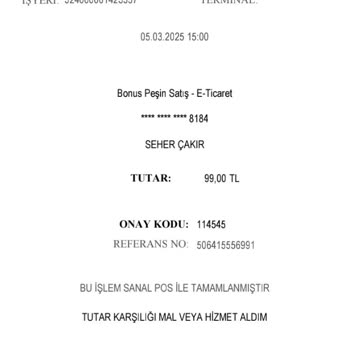 Yanlış Çekim Ve Üyelik Sorunu