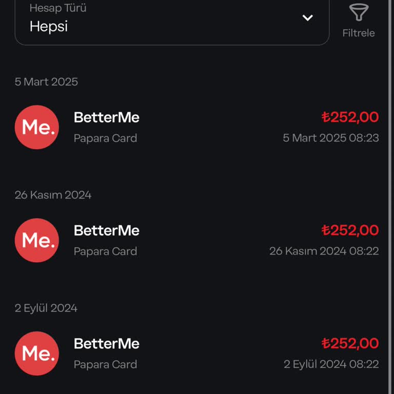 Betterme Haberim Olmadan Çekilen Ücretler: İade Talebi
