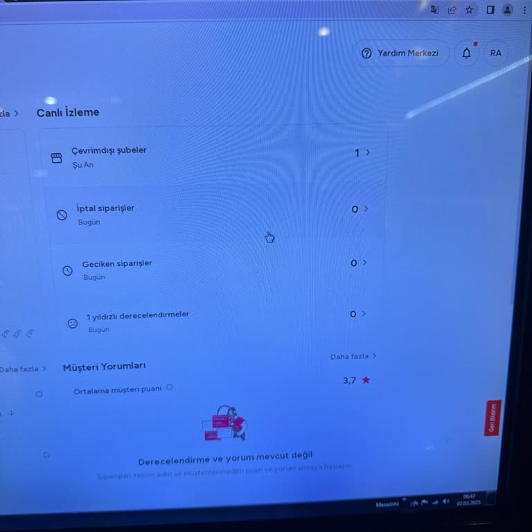 Restoranımız Çevrimdışı: Yemek Sepeti'nde Görünmezlik Sorunu