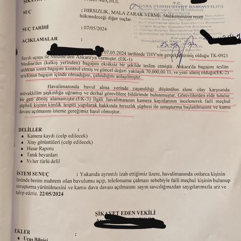 My iPhone 15 Pro Was Stolen from Checked Luggage on Turkish Airlines Flight
