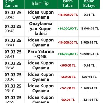 Sistem Hatası Nedeniyle Maddi Zarar