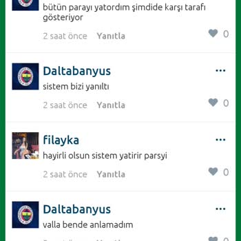 Sistem Hatası Nedeniyle Maddi Zarar