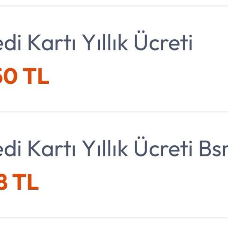 Kredi Kartı Yıllık Aidatı Haksız Yansıma