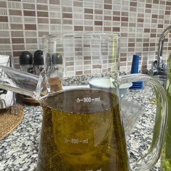 Eksik Doldurulan Zeytinyağı Şişesi Hakkında Şikayet