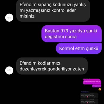 Sipariş Numarası Değişikliği Ve İletişim Engeli