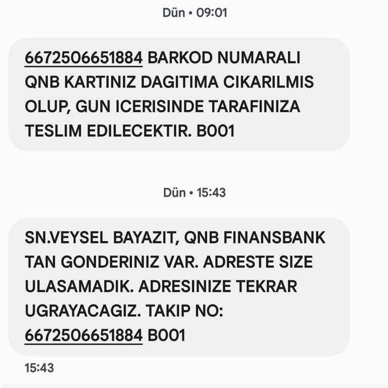 PTT Kargo'nun Yanıltıcı Mesajları Ve Teslimat Sorunu