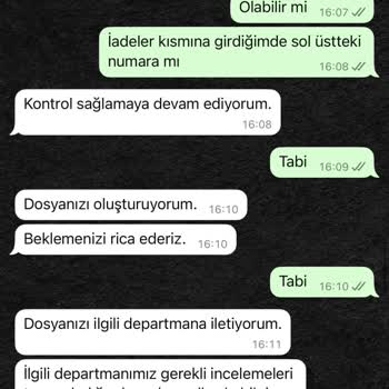 Zara İade Sürecinde Müşteri İlgisizliği