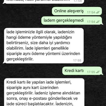 Zara İade Sürecinde Müşteri İlgisizliği