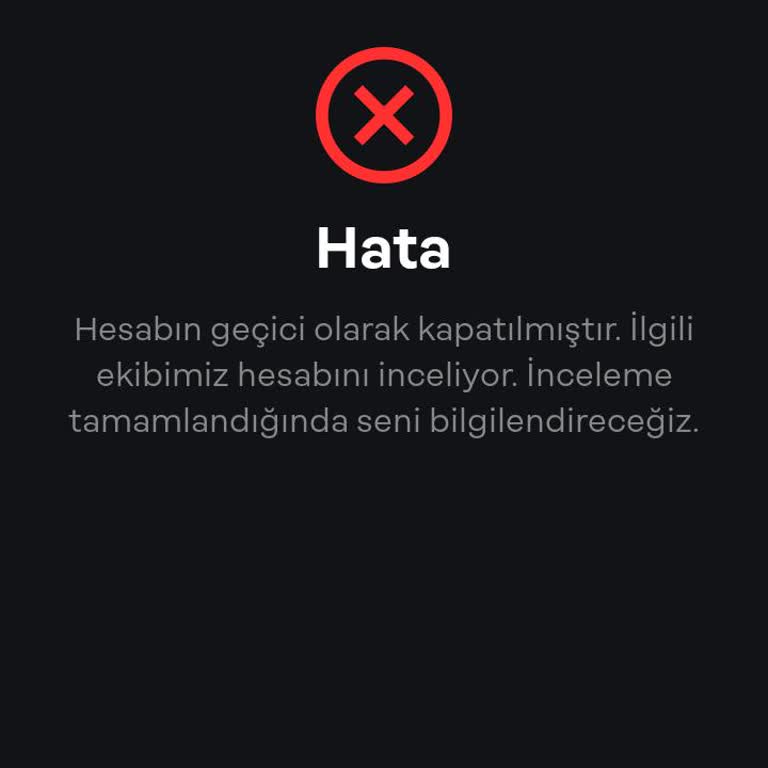 Papara Hesabım Geçici Olarak Kapandı, Yardımınıza İhtiyacım Var