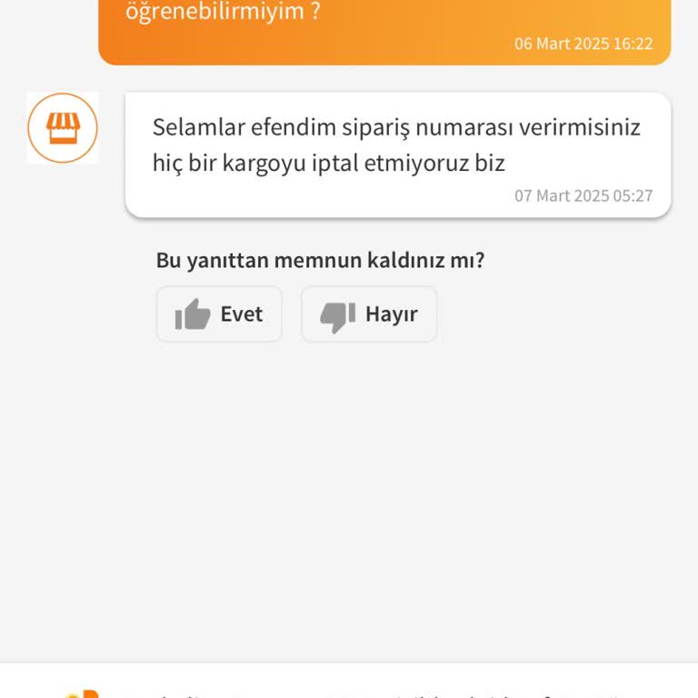 Sipariş İptali Karmaşası Ve Mağduriyet