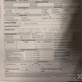 Kurutma Makinesi Tamirinde Süreç Çıkmazı