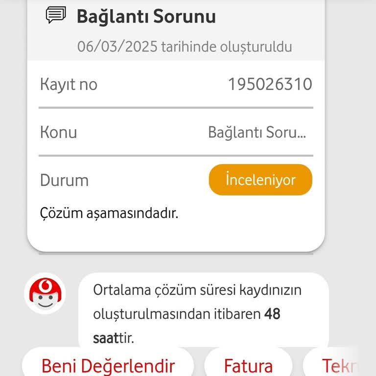 Vodafone Net Aboneliğinde Çözüm Bekleyen Sorunlar