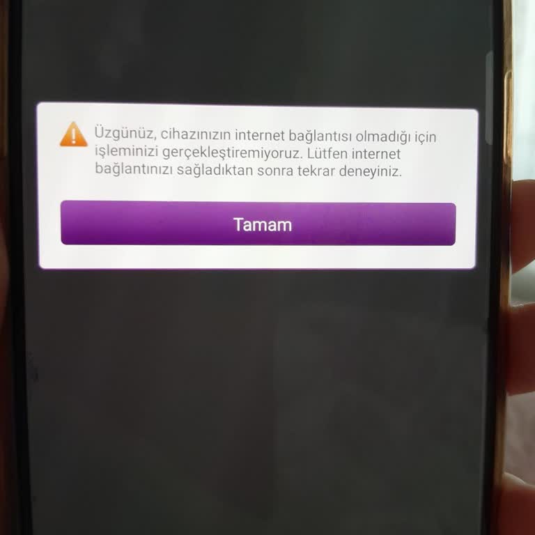 Enpara Uygulaması İnternet Bağlantı Sorunu