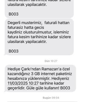 Bilgim Dışında Yapılan Tarife Değişikliği Ve Yüksek Fatura