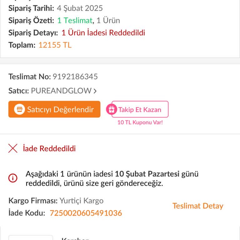 Karcher SC4 İade Sürecinde Yaşanan Sorunlar