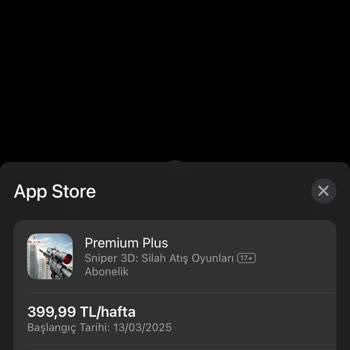 Premium Plus Satın Alım Sorunu