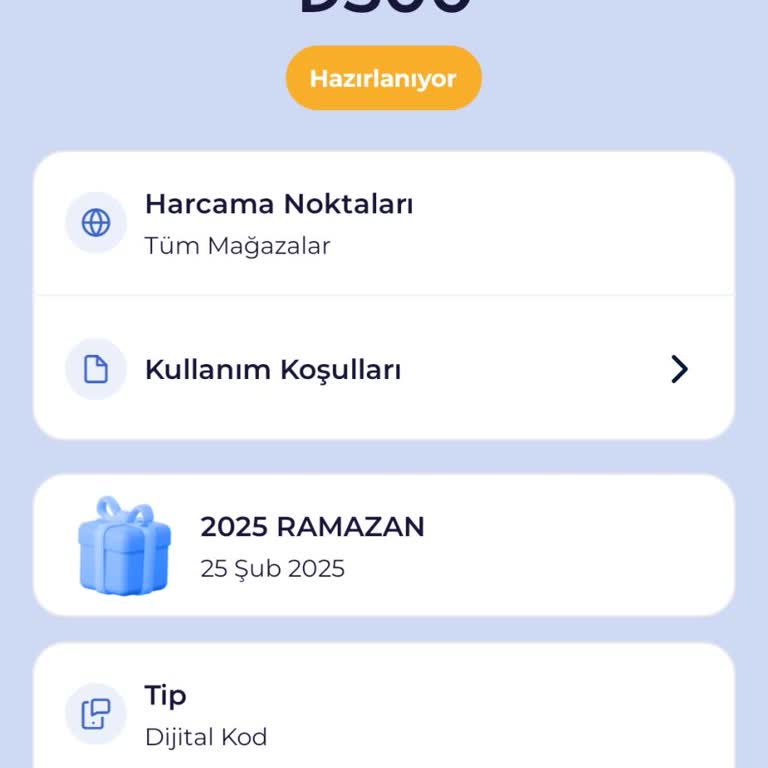 BİM Digital Hediye Kartı Kod Dönüşüm Sorunu
