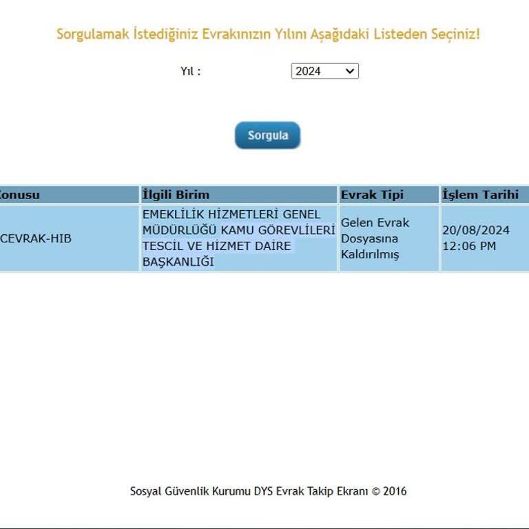 SGK Hizmet Birleştirme Talebinde Uzun Süreli Gecikme Ve İletişim Sorunları