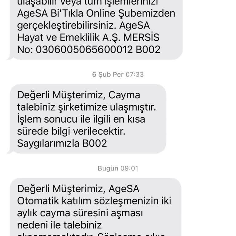 Otomatik Katılım Kesintileri Ve İletişim Sorunları